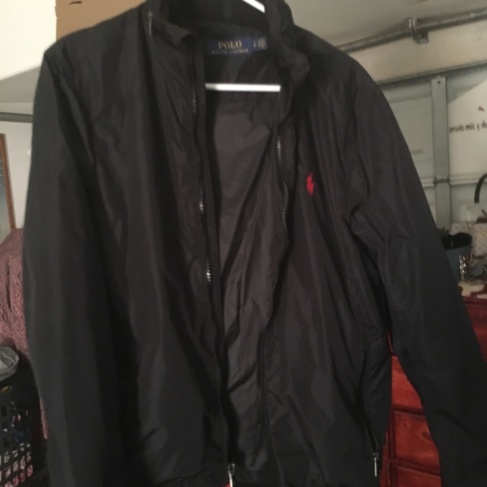 Polo Ralph Lauren Black Windbreaker